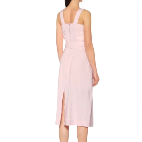 Vince Wide Strap Belted Linen Blend in Rosa Seco Tank
Midi Dress - Picture 2 of 4